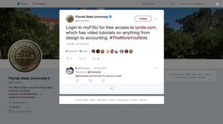 Florida State University on Twitter: 
