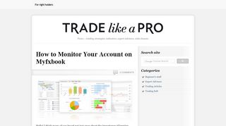 How to setup Your Forex Account on Myfxbook - TradeLikeaPro
