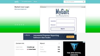 users.mygait.com - MyGait User Login - User S My Gait - Sur.ly