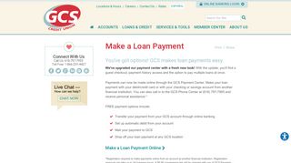 Make a Loan Payment | GCS Credit Union | Edwardsville, IL - O'Fallon ...