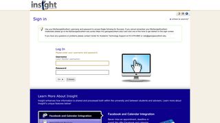 Sign in | Insight - Symplicity
