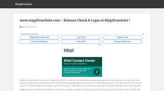 www.mygiftcardsite.com - Mygiftcardsite Balance Check Login ...