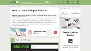 How to Use a Groupon Voucher: 9 Steps (with Pictures) - wikiHow