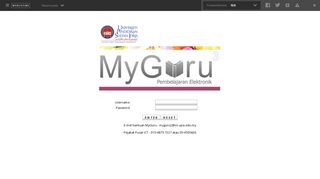 MyGuru 3 Login Page - Powered by - FreeTemplateSpot