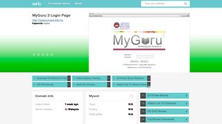 myguru3.upsi.edu.my - MyGuru 3 Login Page - My Guru 3 Upsi - Sur.ly