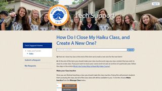 How Do I Close My Haiku Class, and Create A New One? – Tech ...