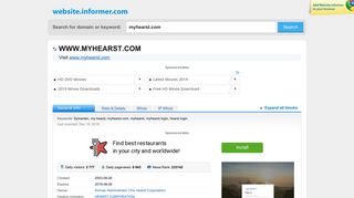 myhearst.com at Website Informer. Visit Myhearst.