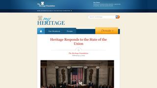 myHeritage | For Members of the Conservative Heritage Foundation