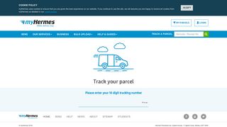 myHermes - Tracking results