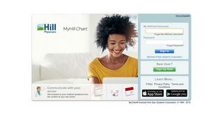 New User? Sign Up Now - My HillChart - Login Page