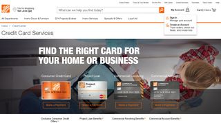 Credit Card Offers - The Home Depot