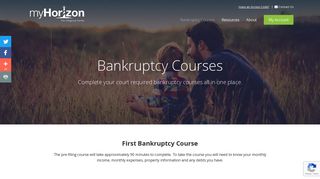 Bankruptcy Courses - myHorizon