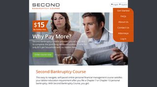 Second Bankruptcy Course | Home