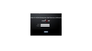 Infor HCM Infinium Self Service Login - Infor Employee Self Service