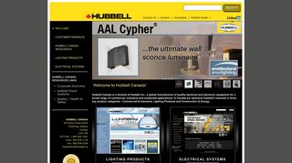 Hubbell Canada | Manufacturer of Lighting, Wiring & Electrical Products