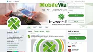 Investors Bank (@investorsbank) | Twitter