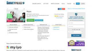 Myiyo Ranking and Reviews - SurveyPolice