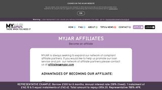 Sign Up to Become an Affiliate | Make Money Online | MYJAR