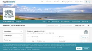 Aberdeen City Council jobs | myjobscotland