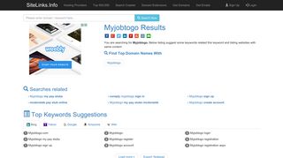 Myjobtogo Results For Websites Listing - SiteLinks.Info