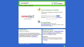 Jumpstart - Our America Learns Site