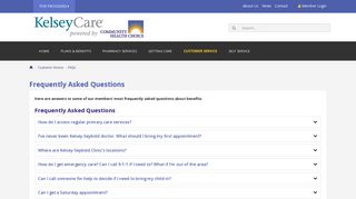 FAQs - Kelsey Care