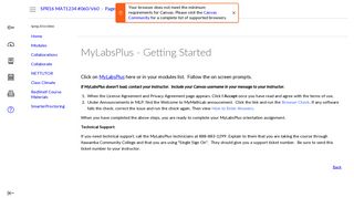 MyLabsPlus - Getting Started: MAT1234 #060/V60 - *Intermediate ...