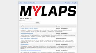 Log In | Mylaps - CATSone