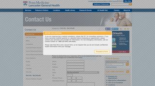 Web Site - MyLGHealth - Lancaster General Health