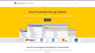 myLittleAdmin for SQL Server, web-based MS SQL administration tool