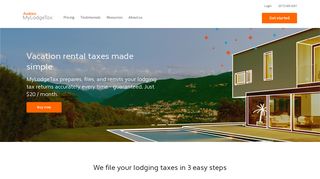 Vacation Rental & Lodging Tax Filing - Avalara MyLodgeTax