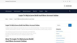 www.mylularoe.com - Login To MyLuLaroe Build And Bless Account ...