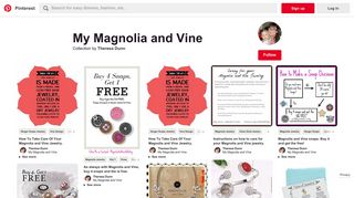 9 Best My Magnolia and Vine images | Grape vines, Vines, Jewelry