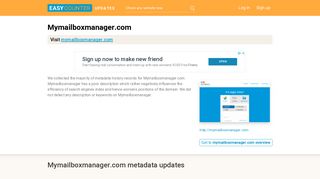 Mymailboxmanager (Mymailboxmanager.com) - Intermedia Customer ...