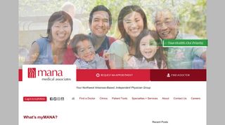 What's myMANA? - Medical Associates of Northwest Arkansas