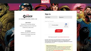 Sign in - Marvel.com
