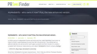 MyMediaInfo | Who Owns it Now? Plus, The New Enhanced Version