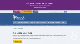 My Mind | Mind, the mental health charity - help for mental health ...