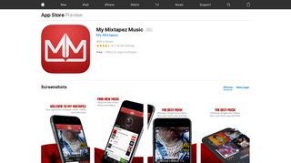 My Mixtapez Music on the App Store - iTunes - Apple