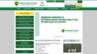 Motlow State Community College | Smyrna, Tullahoma, McMinnville ...