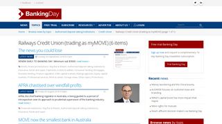 Railways Credit Union (trading as myMOVE) - The latest banking and ...