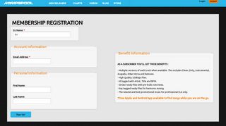 Membership Registration | MyMP3Pool.com Digital DJ MP3 Record ...