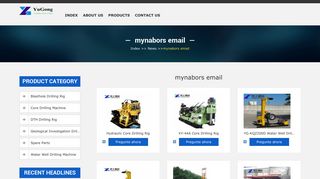 mynabors email - Drilling rig