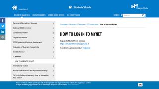How to log in to MyNet | Haaga-Helia University of Applied Sciences