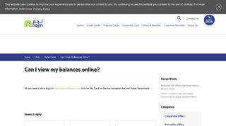 Can I view my balances online? | Najm