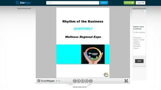 Rhythm of the Business QUARTERLY - ppt download - SlidePlayer
