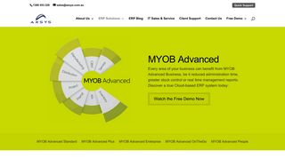 MYOB Advanced | 100% Cloud-based ERP Solution | Axsys