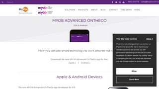 MYOB Advanced OnTheGo iPhone and Android App - Bizpro: Your ...