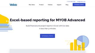 Excel-based reporting for MYOB Advanced | Velixo