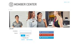 Member Center Log In - Gold's Gym Member Center